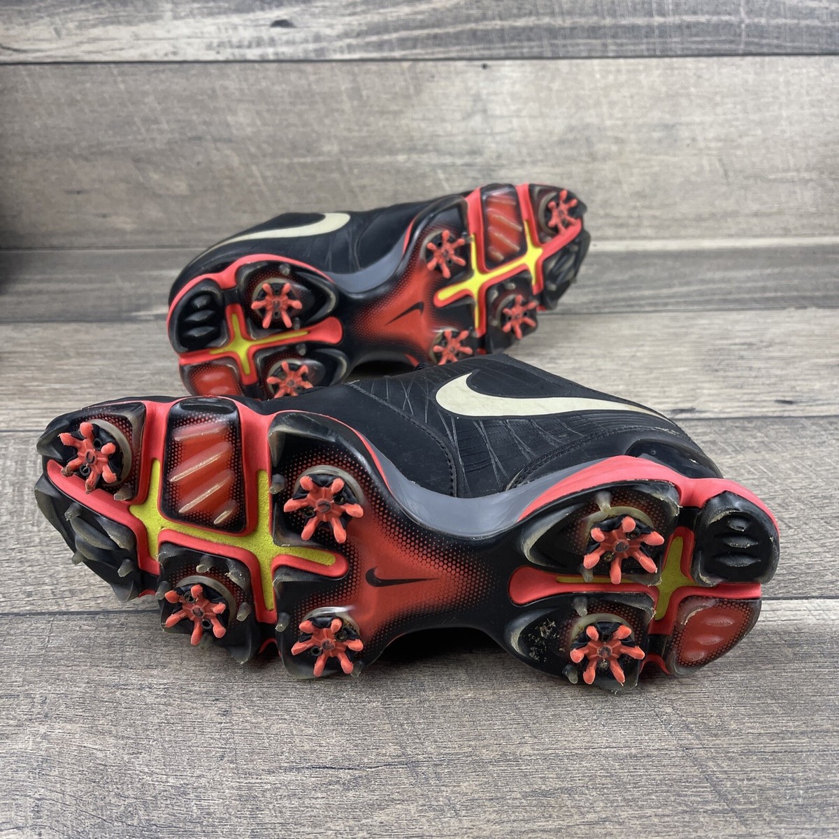 Nike Nike Lunar Control II Golf Shoes 628574 003 Black Red Size