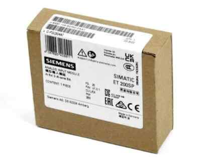 1 Stück Neu Siemens ET200 6ES7134-6GF00-0AA1 Analog Input Module 6ES71346GF000AA1