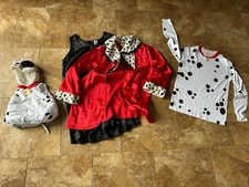 Disney Store 101 Dalmatians Family Costume Set Infant Cruella Mom Dad Dog Puppy