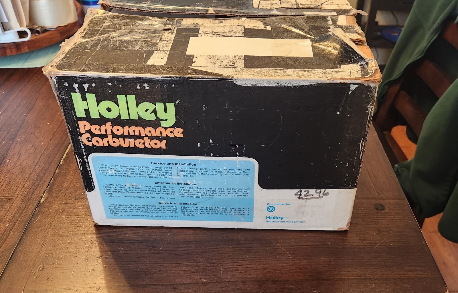 REBUILT OEM Corvette L88 Camaro ZL1 Original Holley Carburetor 3955205 ...