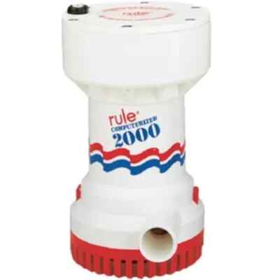 Rule 12V Automatic Bilge Pump, 2000 GPH