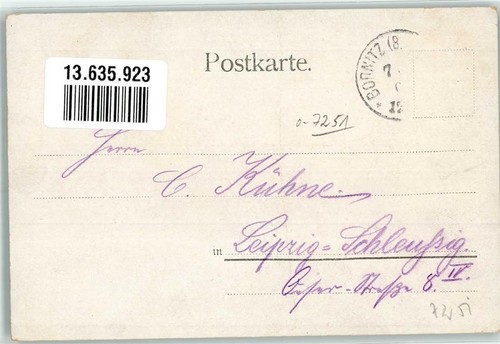 13635923 - 7251 Canitz Kirche Schmiede Gasthaus G. Reichel Pfarre Schule - 第 2/2 張圖片