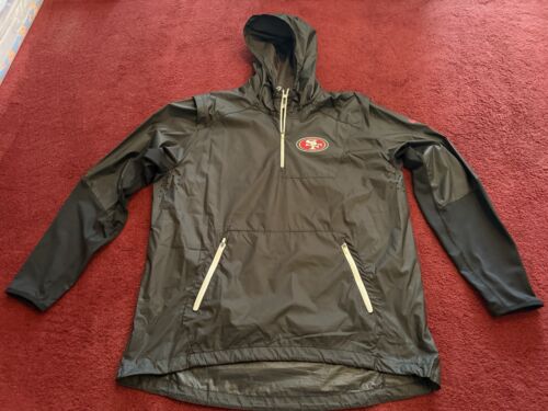 NEW san francisco 49ers nike xl AUTHENTIC Player ON FIELD NFL JACKET Team Issued