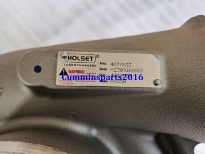 REMAN HOLSET HX55W 4037633 4037629 4037630 4037634 CUMMINS QSM11