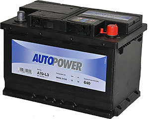 Batterie auto H6 L3 Autopower E11 idéale pour trajets urbains