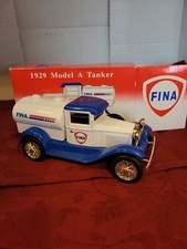 COLLECTIBLE LIBERTY DIE CAST BANK FINA 1929 MODEL A FUEL TRUCK SUV 1:25 NIB