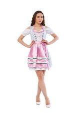 0202 Dirndl Oktoberfest German Austrian Dress Sizes: 32.34.36.38.40.42.44.46