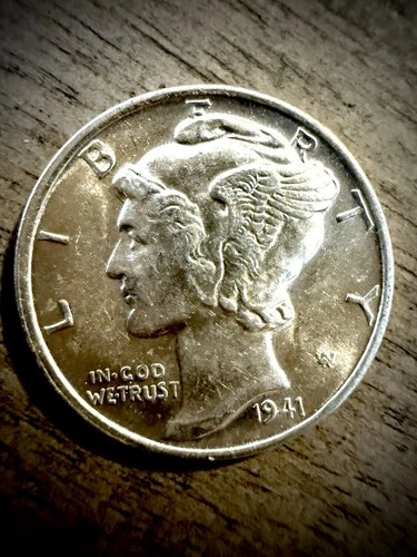 MERCURY SILVER DIME USA MS COLLECTIBLE
