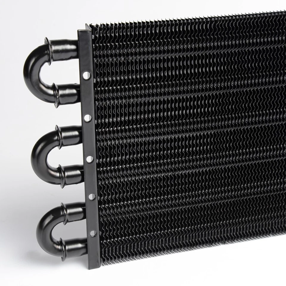 Enfriador de aceite/convertidor de radiador manual-automático apto para transmisión remota de aluminio Foto 3 de 4