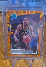 2020-21 Panini Donruss - Rated Rookies Cassius Stanley #225 Orange Laser (RC)