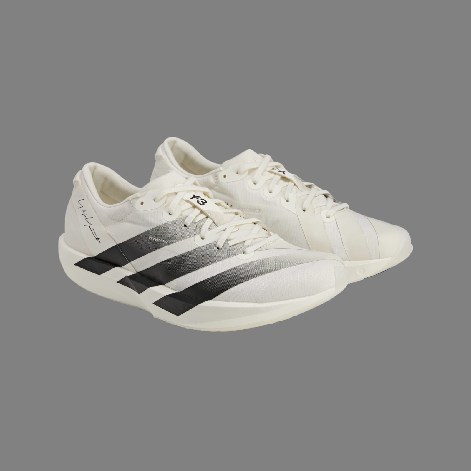 Adidas Unisex Y-3 Adios 9- Off White Black Yohji Yamamoto - KI6878 Expeditedship thumbnail 7