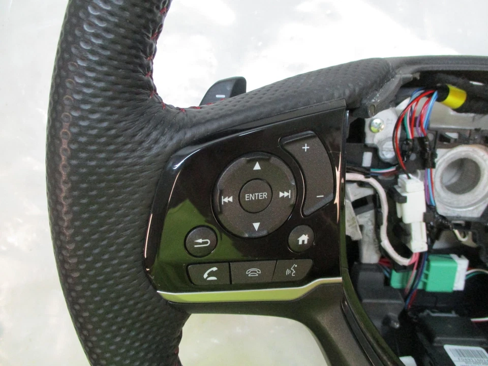 24 25 Honda Passport Black Edition Heated Black Leather Steering Wheel OEM LKQ - Изображение 2 из 4