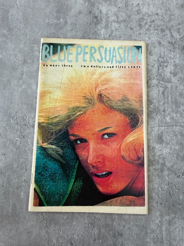 Blue Persuasion No. 3 1992 US Cult Pop Culture Fanzine Punk Magazine