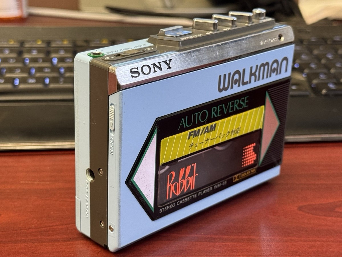 Vintage Sony WM-55 Walkman Cassette Player Working Japan | eBay