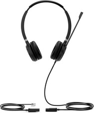 Yealink YHS36 Dual Headset Stereo Quick Disconnect Wired 32 Ohm 20 Hz
