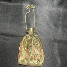 Vintage Mesh Gold Art Deco Gated Tob Beggars Bag