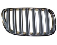 Gitter Grill Vorne Rechts BMW X3 E83 2006-2010 VERCHROMT-GRAU