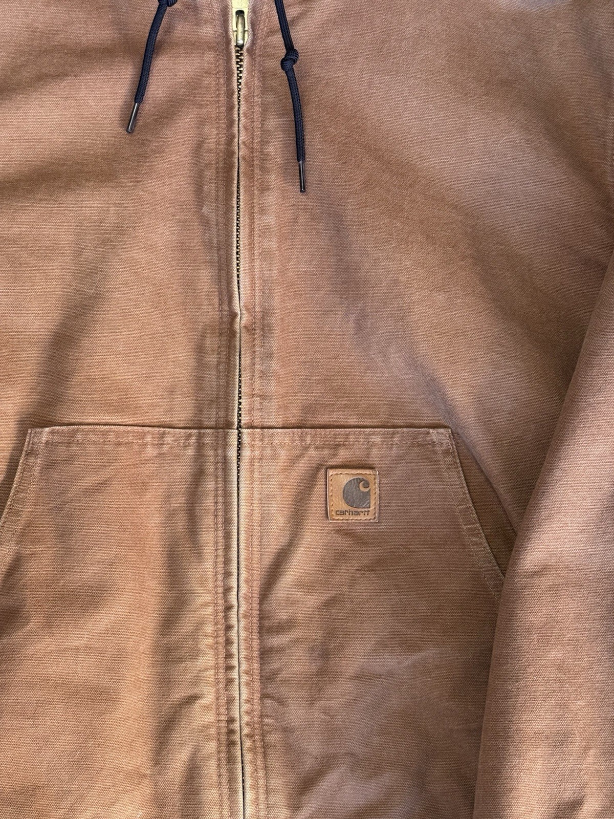 Y2K Carhartt Jacket Brown Men’s Regular Large thumbnail 3