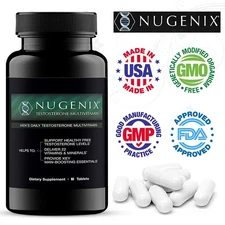 NUGENIX Testosterone Booster Multivitamin Promotes Healthy Blood Circulation