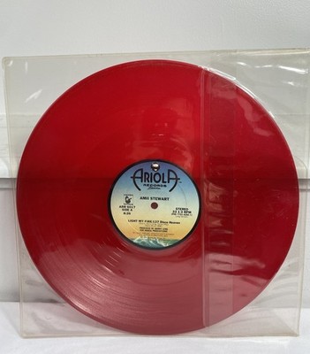 Ami Stewart Light My Fire/Am I Losing You Vinyl Album Red Album Limited Edition