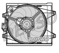 Denso LüFter, MotorküHlung DER09048 Passend FüR Fiat