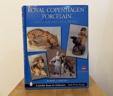 Royal Copenhagen Porcelain Animals and Figurines Robert J Heritage Hardback book