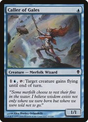 Caller of Gales #43/249 Zendikar Magic: The Gathering Common