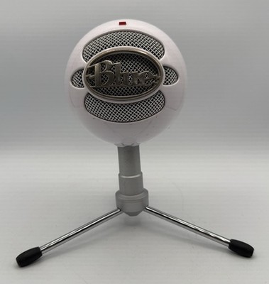 Blue Snowball Ice Plug and Play Microphone White, No USB Cord