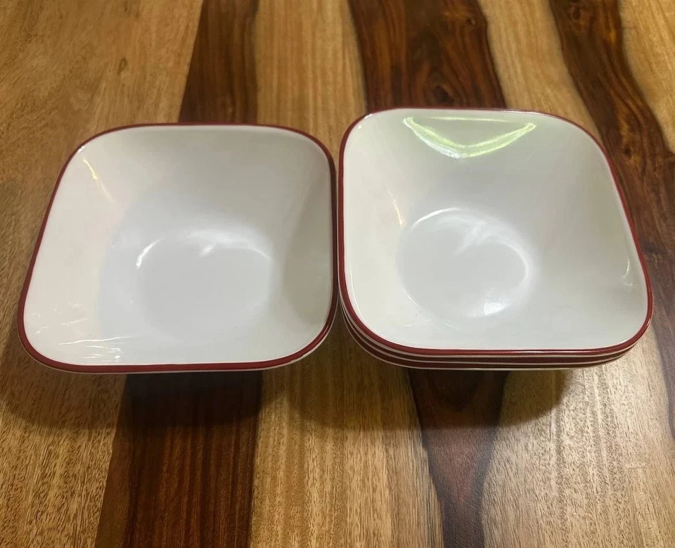 Corelle Splendor Square 22oz Cereal Bowls Set 4/6/8 pcs - Image 2 of 2