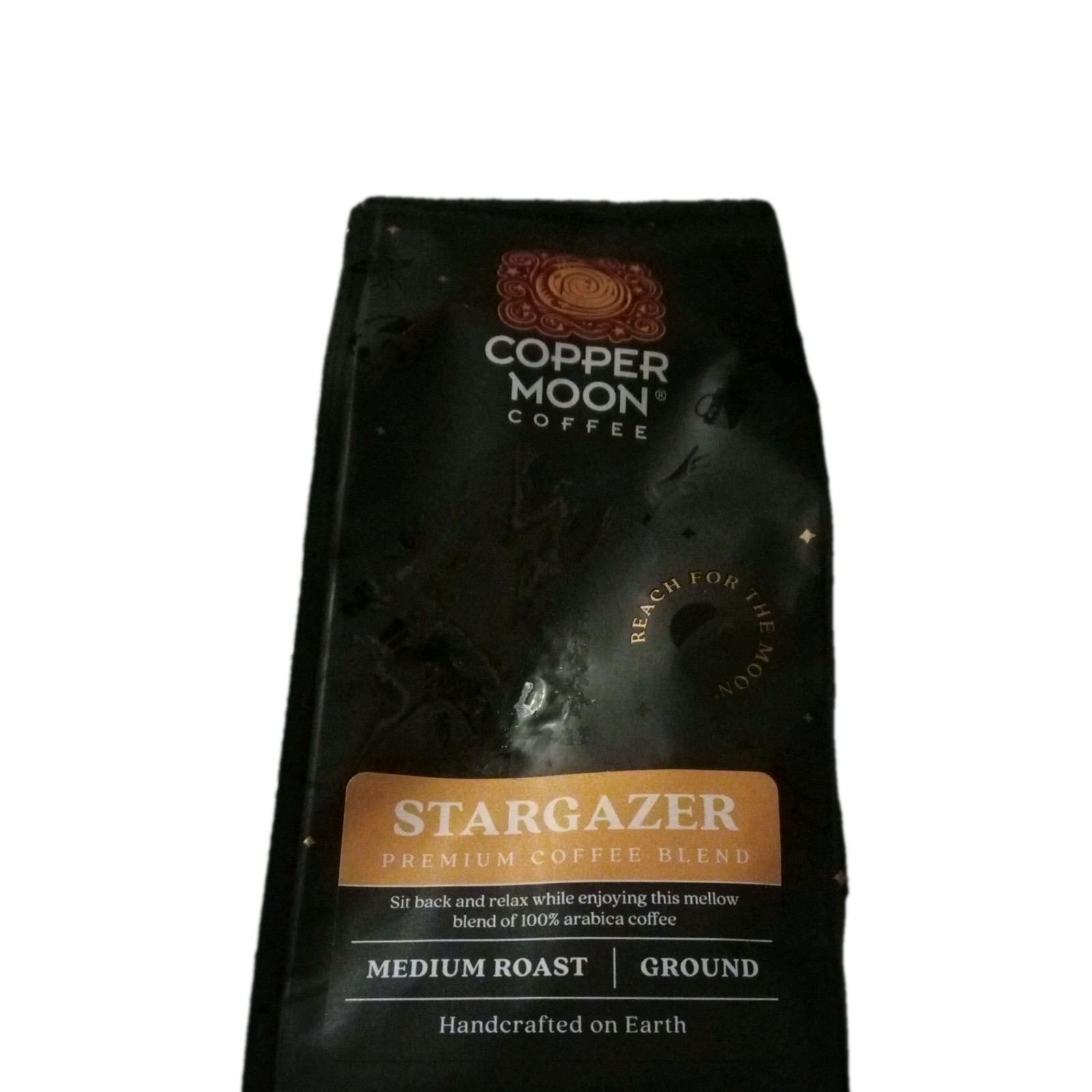 Copper Moon Coffee Stargazer café molido tostado medio 12 oz