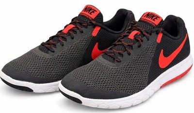 Nike Flex Experience RN 5 Mens 8.5 Black Orange Training Running Shoes Athletic