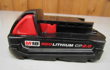 Milwaukee 48-11-1820 M18 REDLITHIUM 18V Lithium-Ion Battery - Black - Tested