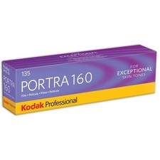 5 Kodak Professional Portra 160 36 Exp Color Negative 35mm expiration date 11/25