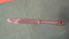 INTERNATIONAL SPRING GLORY STERLING SILVER MODERN BLADE KNIFE MONOGRAM S