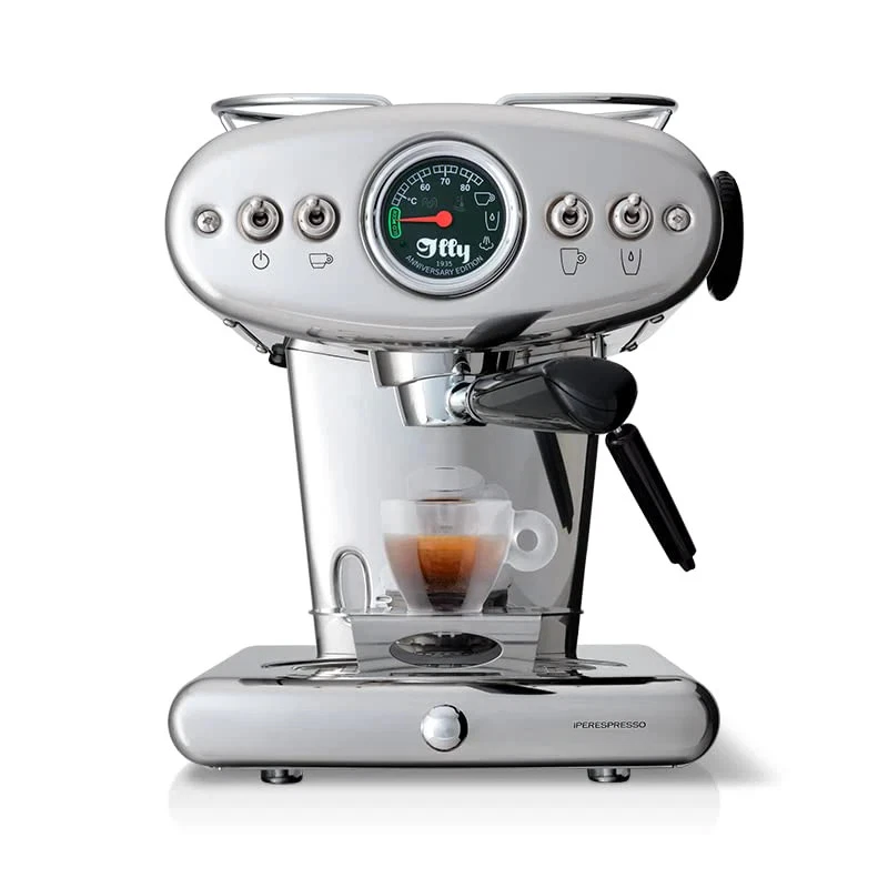 illy X1 Anniversary Eco Mode macchina da caffè a capsule Iperespresso colore inox
