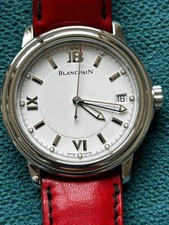 Blancpain Léman Ultra Slim 2100 Stahl Weiß 38mm