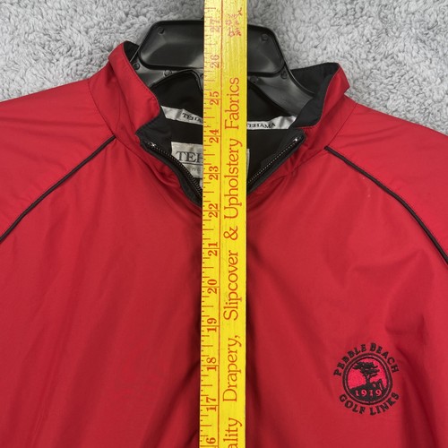 TEHAMA  Pebble Beach Womens XL 1/4 Zip Golf Casual Pullover Jacket Long Sleeve - Picture 6 of 11