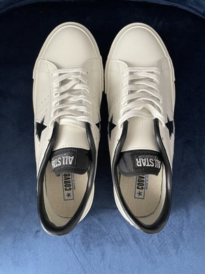 Converse One Star Japan White Leather Low Top Men's Sneakers 8.5