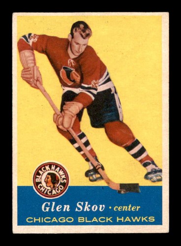 Glen Skov #30 1957 Topps card