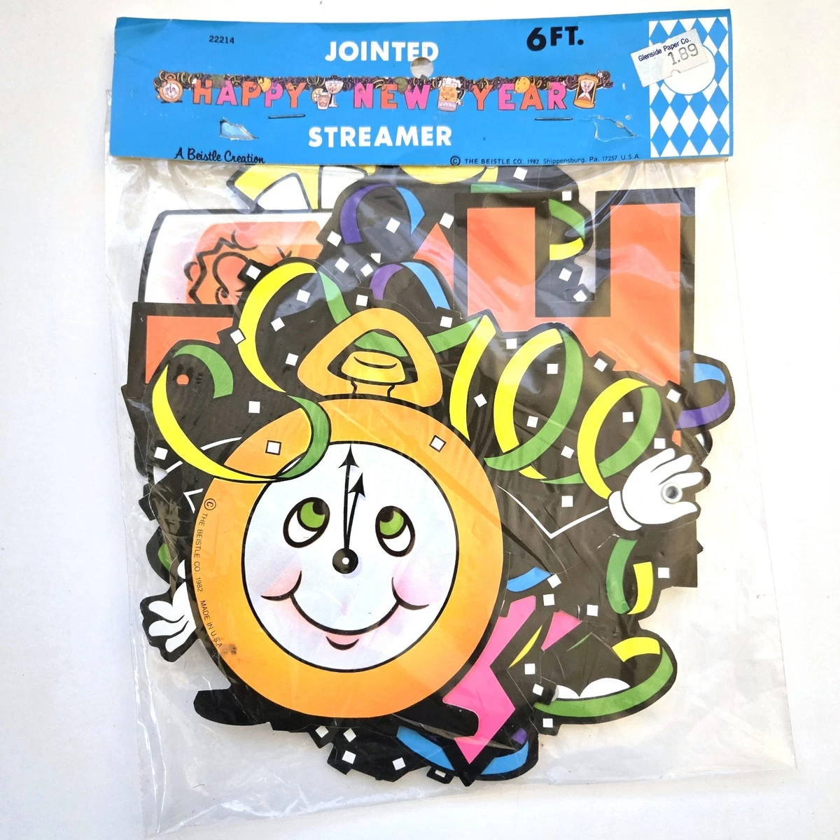Centrotavola Pop-Over Beistle – Happy New Year (25,4 Cm) Per Festa Di Capodanno