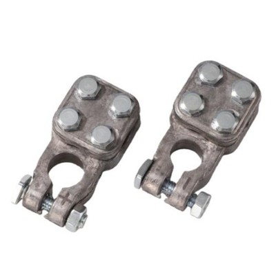 Quick Cable 3 Way Battery Terminal Clamp Connectors Compatible with Cars Trucks