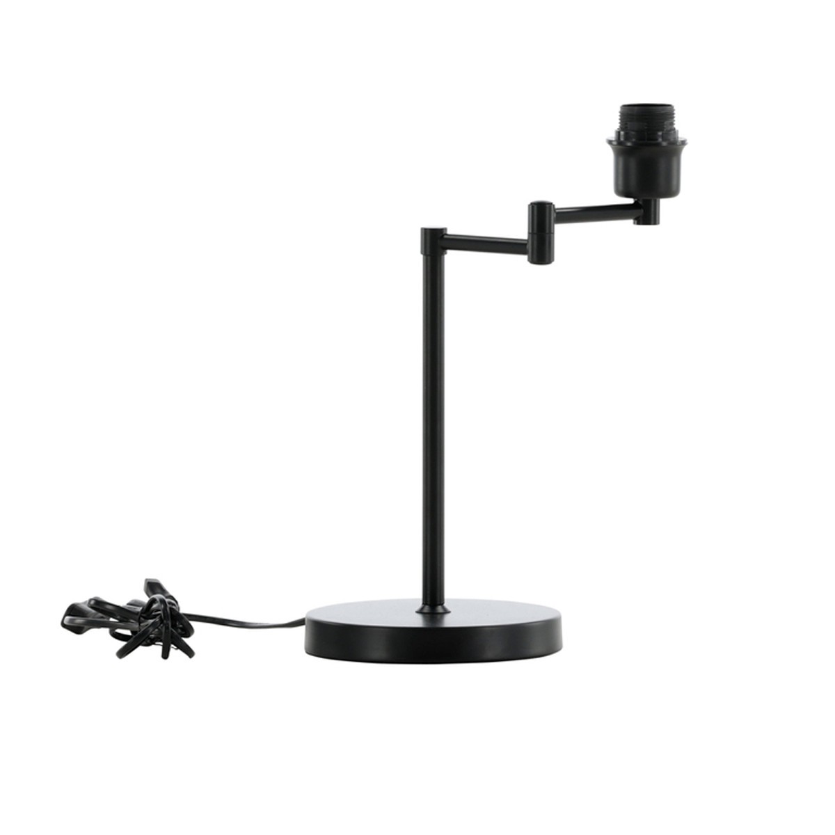 Lampe à poser design Virro 41cm noir luminaire de chevet salon