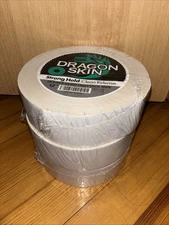3 units  Dragon Skin Double-Sided Paper-Backed Tape White 2" x 36 Yards each