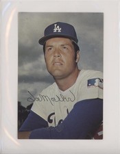 1971 Ticketron Los Angeles Dodgers Joe Moeller #10 0k4