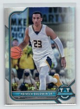 2021-22 Bowman University #90 Patrick Baldwin Jr. Refractor