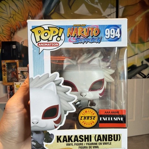Funko Pop! Vinyl: Naruto Shippuden Kakashi (ANBU) #994 AAA Anime Exclusive Chase