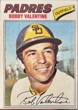 1977 Topps - Bobby Valentine #629