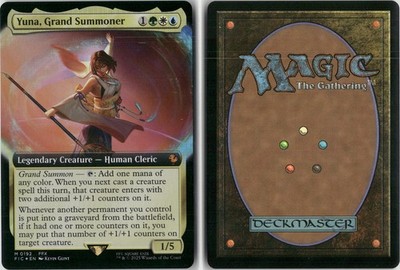 MTG Final Fantasy FIC COMMANDER DECK PICK CARD EXTENDED ART/BORDERLESS FOIL/NON
