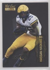 2022 Wild Card MATTE Black Hassan Haskins #MB-47 0qi3