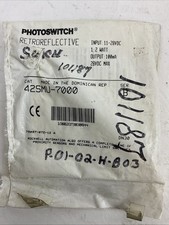 ALLEN BRADLEY 42SMU-7000 SER B 28VDC PHOTOSWITCH RETROREFLECTIVE